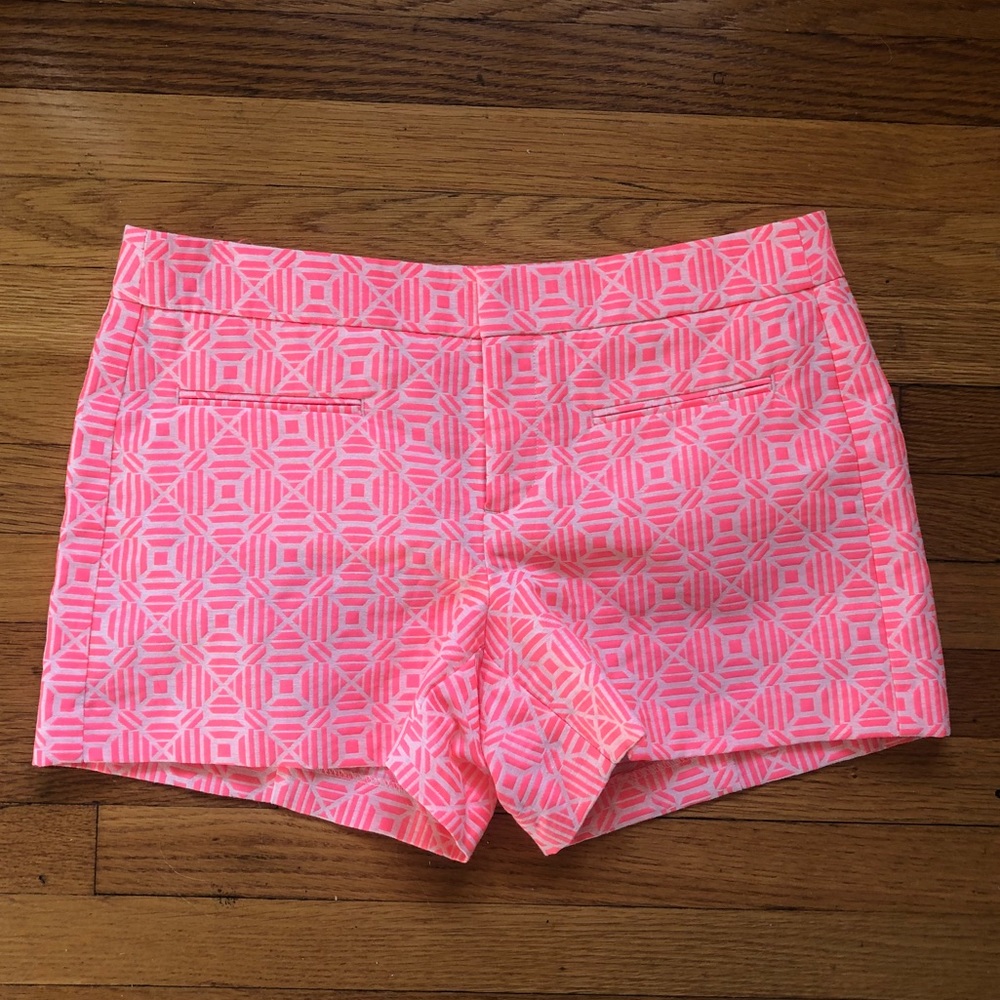 Gap Shorts - Geometric Hot Pink - Size 4
